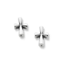 James Avery Artisan Jewelry Stud Earrings|Earrings-St. Teresa Cross Studs