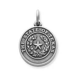 James Avery Artisan Jewelry Country And State|Men's Pendants And Charms-State Seal of Texas Charm