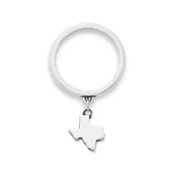 James Avery Artisan Jewelry Dangle Rings-Texas Mini Charm Dangle Ring
