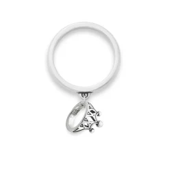 James Avery Artisan Jewelry Dangle Rings-Tiny Tiara Charm Dangle Ring