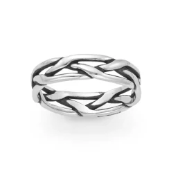 James Avery Artisan Jewelry Thumb Rings|Men's Rings-Tresse Wedding Ring