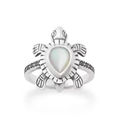 James Avery Artisan Jewelry Gemstone Rings|Statement Rings-Turtle Gemstone Ring