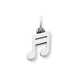 James Avery Artisan Jewelry Sports And Activities|Men's Pendants And Charms-Two Note Charm