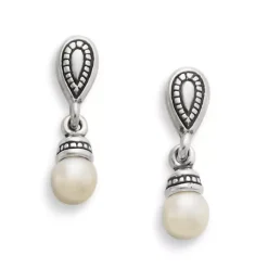 James Avery Artisan Jewelry Drop And Dangle Earrings|Gemstone Earrings-Vintage Cultured Pearl Drop Earrings