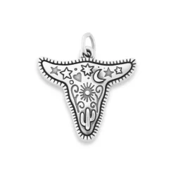James Avery Artisan Jewelry Nature|Animals-Western Sky Steer Charm