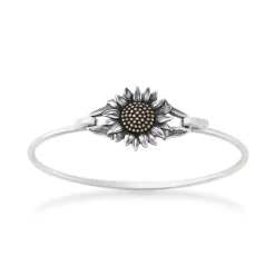 James Avery Artisan Jewelry Hook-ons|Mixed Metal Bracelets-Wild Sunflower Hook-On Bracelet