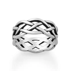 James Avery Artisan Jewelry Thumb Rings|Men's Rings-Woven Trinity Wedding Ring